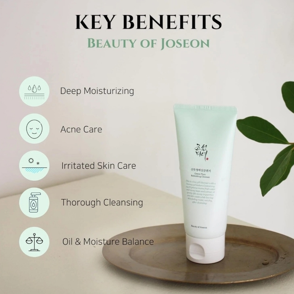 Beauty of Joseon Green Plum Refreshing Cleanser (100ml)
